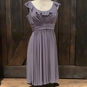 W.too bridesmaid dress in gray